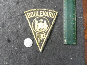 New Jersey Hudson County Kennedy Boulevard Police patch defunct merged 1966 - Picture 1 of 8