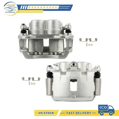 Par de pinzas de freno traseras con soporte para 07-20 GMC SAVANA 2500 CHEVY EXPRESS 2500 Foto 1 de 4