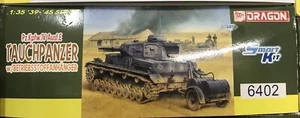 1/35 DRAGON 6402  Pz IV/ AUSF E TAUCHPANZER w/BETRIEBSSTOFFANHÄNGER - Imagen 1 de 1