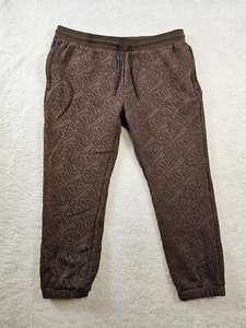 DOPE Sweatpants Men's 3XL Brown Black Dope Boyz Pattern Streetwear Urban - Bild 1 von 15