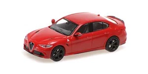 1:87 MINICHAMPS Alfa Romeo Giulia Quadrifoglio Red 2017 870120105 - Foto 1 di 2