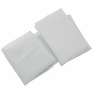 1M Fusible Iron on Fabric Interlining Clothing Sewing Crafts Making DIY White  - Picture 1 of 9