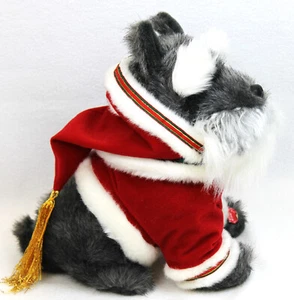 Fine Toy Scottish Terrier grau Plüschhund Weihnachten Stofftier bellt Gesang 12 Zoll - Bild 1 von 8