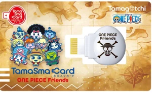 Tamagotchi Smart Watch Tama Sma Card Bandai Anniversary One Piece Friends Japan - Picture 1 of 6