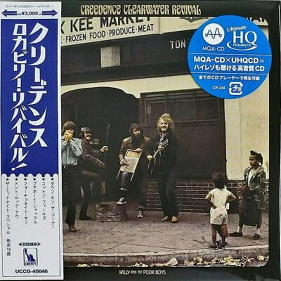 CREEDENCE CLEARWATER REVIVAL-WILLY AND THE POOR...-JAPAN Paper Sleeve UHQ MQA CD - Image 1 of 2