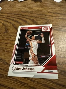 2024-25 Panini Donruss - Jalen Johnson #108 Atlanta Hawks - Picture 1 of 2