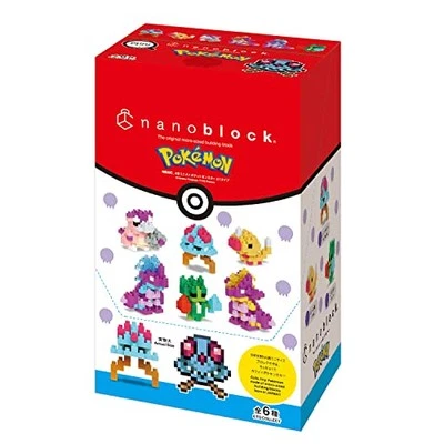 Nanoblock NBMC_43S Mini Nano Pokemon Poison Type 6 Pcs Complete In Box  - Image 1 of 4