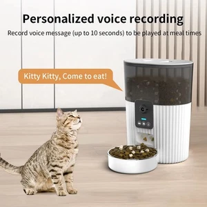 Smart Automatic Pet Feeder with HD Camera, 2-Way Audio & Voice Control. - Picture 1 of 4
