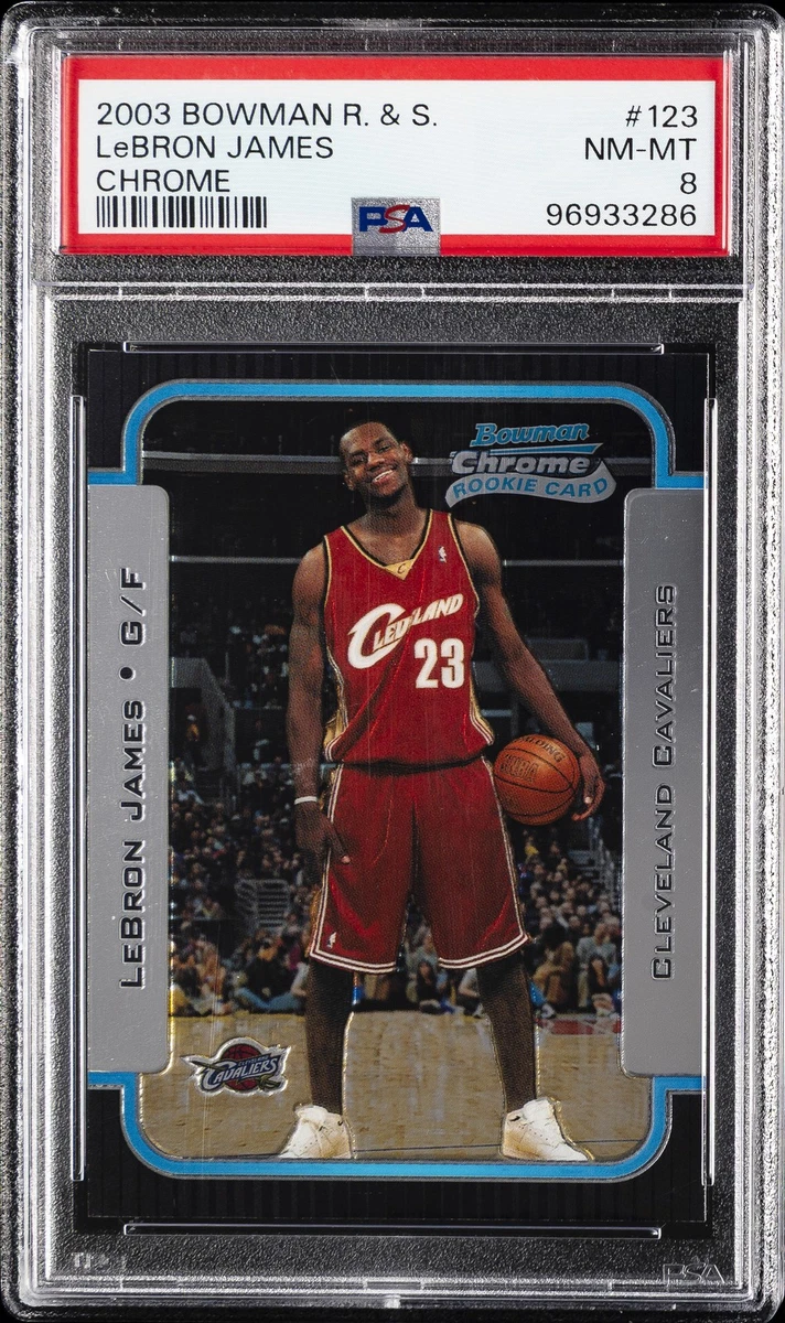 Bowman LeBron James Basketball Rookie Sports Trading Cards