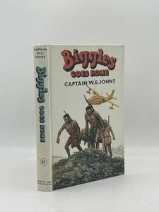 Biggles Goes Home Vintage 1st edition 1960 By Captain W E Johns (laminated ed.) - Picture 1 of 6