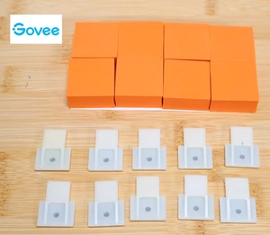 Govee Immersion RGBIC LED TV Hintergrundbeleuchtung H6199 ERSATZTEIL 8 Blöcke & 9 Clips - Bild 1 von 2