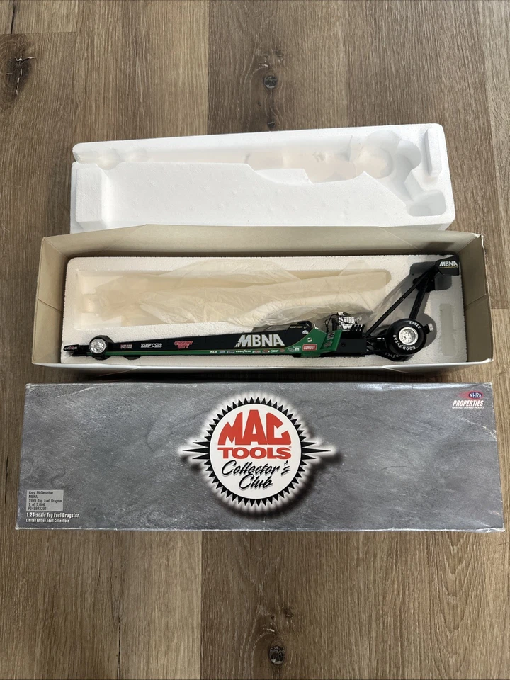 Cory McClenathan 1999 1:24 diecast Top Fuel Dragster con caja acción 1 de 5004 Foto 1 de 4