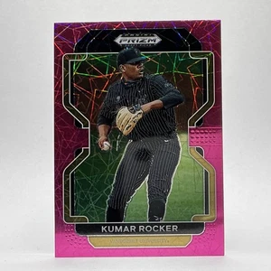 2022  Prizm Draft Picks Kumar Rocker Neon Pink Velocity Prizm (RC) VANDERBILT  - Picture 1 of 1