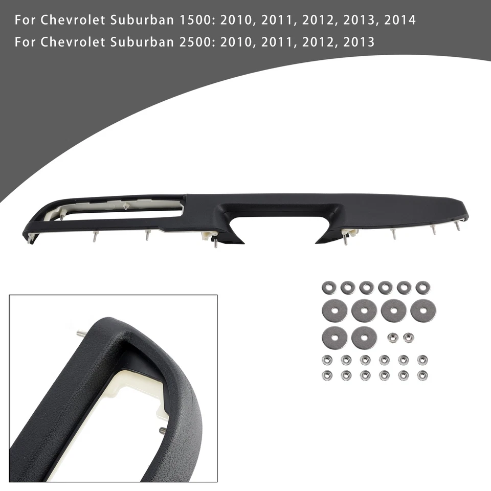 80994 Front Left Door Armrest Repair Kit BLACK (27 inch) For Chevrolet/GMC Foto 1 de 4