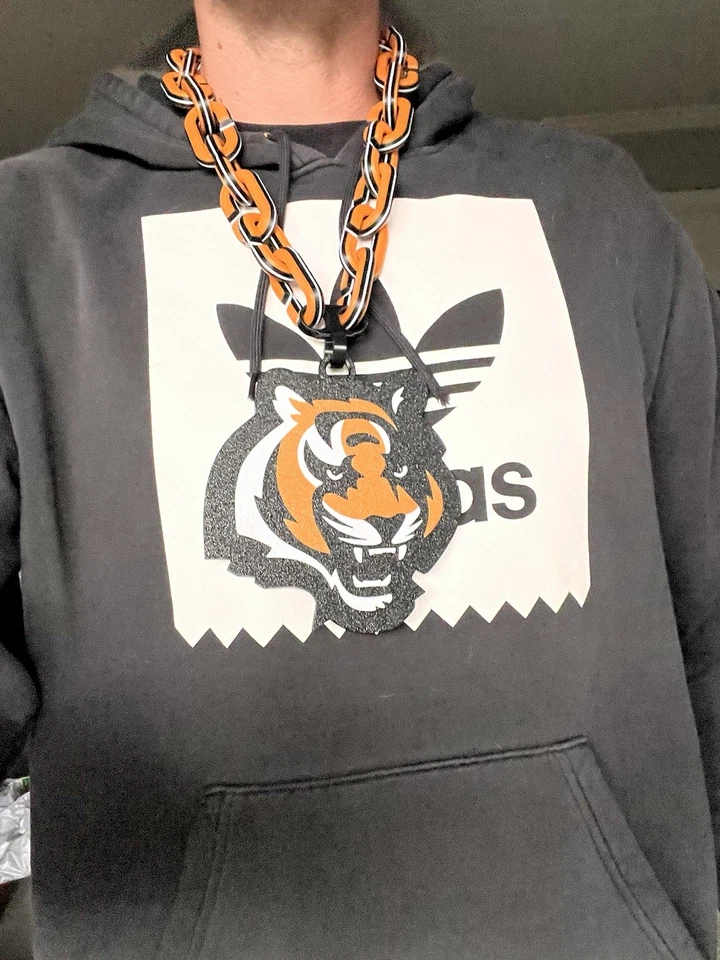 Collar Bengals Impreso en 3D Foto 1 de 3