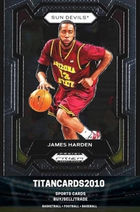 James Harden 2021 Panini Prizm Draft Arizona State Cyclones #37 - Picture 1 of 2