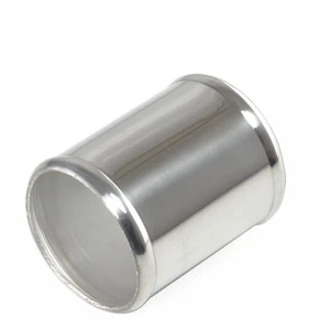 Alu Verbinder Schlauchverbinder Aluminium Rohr Turbo Außen 48mm Länge 70mm - Bild 1 von 3