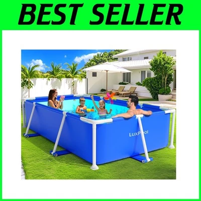 Transforma tu patio trasero: piscina sobre el suelo de 7 pies x 24 pulgadas con diseño de vida marina Foto 1 de 4