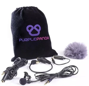Microphone Kit - Omnidirectional Condenser Lav Mic- Lavalier Lapel - Picture 1 of 8
