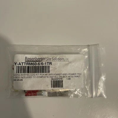 Rosenberger Y-ATTRM60-6/6-1TR Long Barrel Lug Kit  - Image 1 of 2