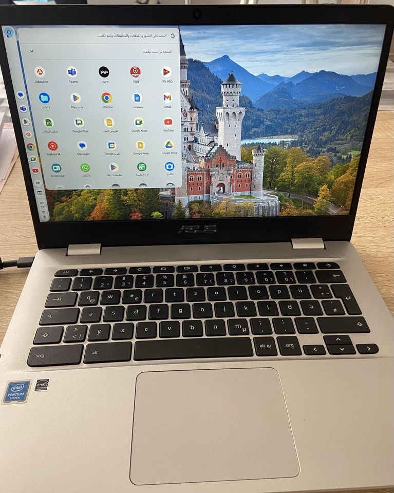 ASUS CX1400CNA-BV0170, Chromebook, mit 14 Zoll Display - Wie neu, kaum genutzt - Bild 1 von 4