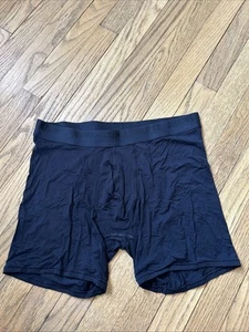SKIMS STRETCH MENS 5" BOXER BRIEF 1-pack | Obsidian/black Size L Nwot - Picture 1 of 3