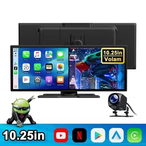 10.25" Touch Screen Wireless Carplay Portable Car Stereo with Netflix YouTube - Bild 1 von 7