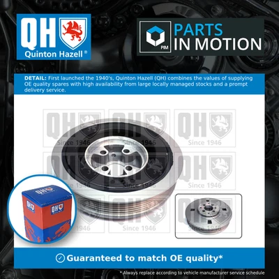 Polea cigüeñal (TVD) se adapta a SEAT INCA 6K9 1.7D 96 a 03 AHB QH 028105243G Nuevo - Imagen 1 de 4