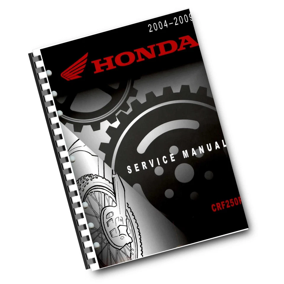 HONDA CRF250R 2004 - 2009 WORKSHOP SERVICE REPAIR MANUAL - Image 1 of 3