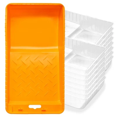 Plateau de Peinture, Palettes de Peinture en Plastique de 10 cm, avec 15 Doub... - Photo 1/4