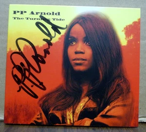 PP Arnold SIGNIERT/AUTOGRAPHIERT The Turning Tide (Eric Clapton, Barry Gibb) CD - Bild 1 von 2