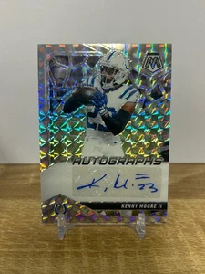2025 Panini NFL Mosaic Kenny Moore II SILVER MOSAIC Auto Card SSP - Bild 1 von 1