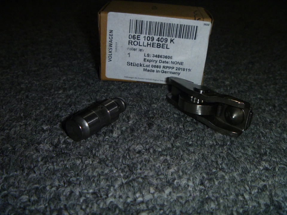 Volkswagen Transporter 2013-2015 rodillo lev motor basculante brazo 06E109409 k fabricante de equipos originales nuevo Foto 1 de 1