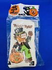 40 Vintage Halloween Papier Trick or Leckerbissen Süßigkeiten Taschen 1980er Jahre Spaß Welt Vogelscheuche
