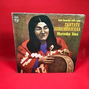 MERCEDES SOSA Cantata Sudamericana 1972 Argentinian vinyl LP Philips record - Imagen 1 de 7