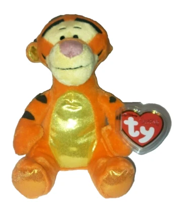 Ty Beanie Baby TIGGER (WINNIE THE POOH Disney) 6" NEW MWMTs Stuffed Animal Toy  - Image 1 of 4