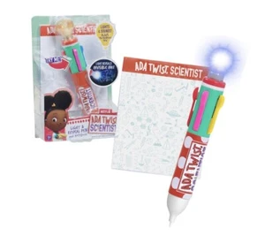 ADA Twist Scientist Light & Sounds Reveal Pen with Notebook 2021 “NEW” Netflix - Picture 1 of 5