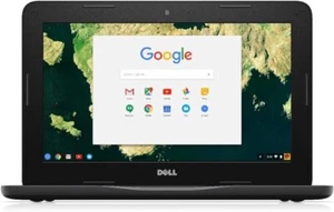 Dell Chromebook 11 3180 11.6" (Intel Celeron 1.60GHz, 16GB eMMC, 2GB RAM) Laptop - Picture 1 of 6