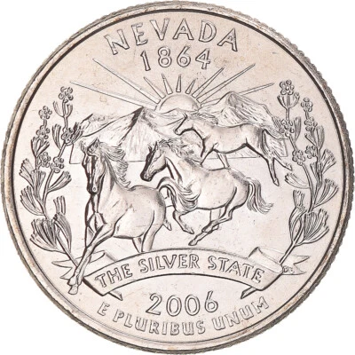 [#1045820] Coin, United States, Nevada, Quarter, 2006, U.S. Mint, Philadelphia,  - Image 1 of 2