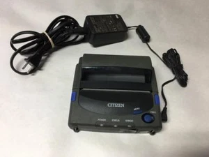 CITIZEN LINE THERMAL MOBILE BLUETOOTH USB PRINTER PD-24 W/ AC ADAPTER - Picture 1 of 9