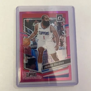 💎2023-24 Donruss Optic #174 James Harden - Hyper Pink - Clippers💎 - Picture 1 of 2
