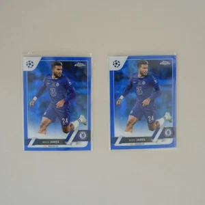 2022-23 Topps Chrome Sapphire Edition UEFA Club Competitions Reece James #1 (×2) - Picture 1 of 2