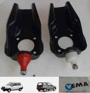 COPPIA 2 X BRACCIO SOSPENSIONE MONTANTE FUSELLO VEMA FIAT PANDA AUTOBIANCHI Y10 - Foto 1 di 2