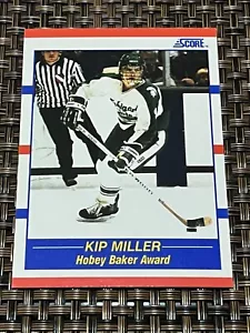 1990-91 Score Hockey. Hobey Baker Award. #330. Kip Miller. 0367 - Picture 1 of 2