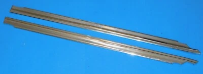 1966-69 Mercedes-Benz 230S OEM Front Door Top Edge Molding - PAIR (L+R) - Image 1 of 4