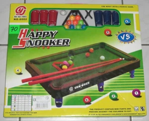 Mini Billard Happy Snooker Billard Spiel NEU OVP - Bild 1 von 2
