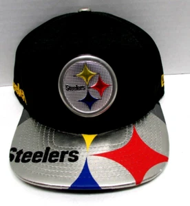 Pittsburgh Steelers Youth NFL Authentic Sports Hat (SNAPBACK ) New Era - Picture 1 of 11