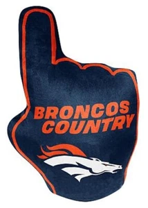 Denver Broncos Neu NFL Northwest #1 Broncos Country Fingerkissen Ära Kissen - Bild 1 von 3