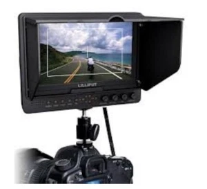Lilliput 665gl-70NP 7 Zoll LCD Monitor VGA/Audio/HDMI Eingang + Tasche - Bild 1 von 3