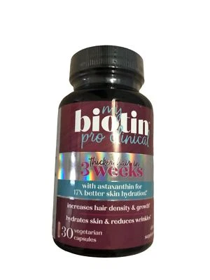Purity Products My Biotin MyBiotin ProClinical 30 Capsule New Exp. 5/2027 - Image 1 of 2